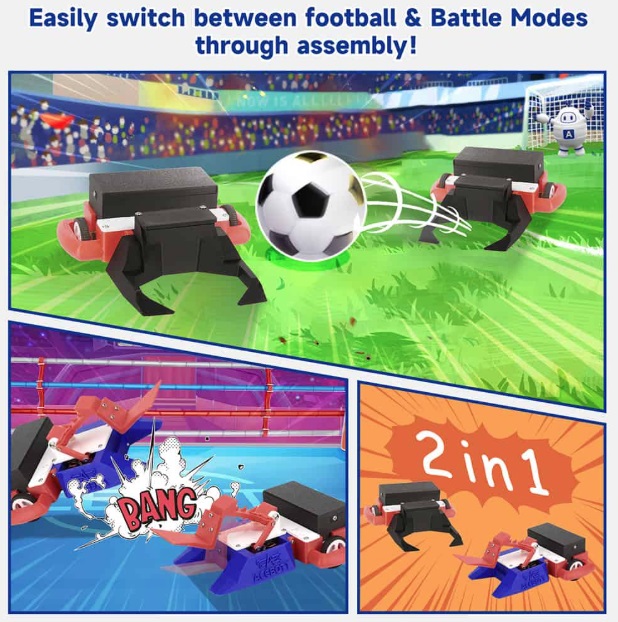 Футбольный комплект ACEBOTT QD028 2 в 1 с боевой машиной